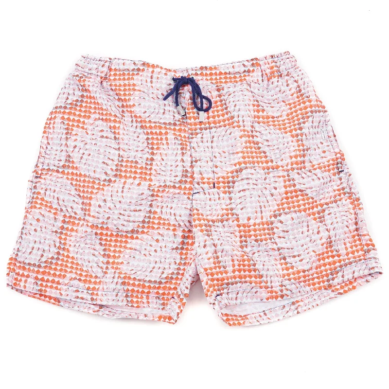 Zilli Tropical Print Swim Trunks Rugged Men's Outdoor 