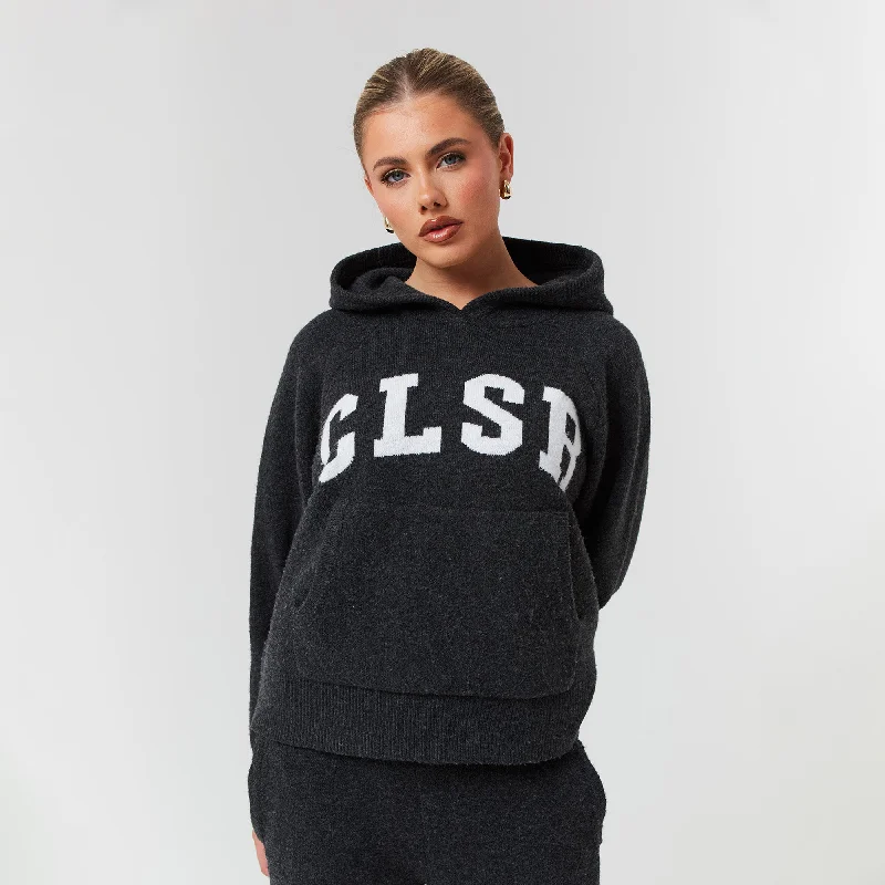 Knit Hoodie | Charcoal Marl Tough Men's Military
