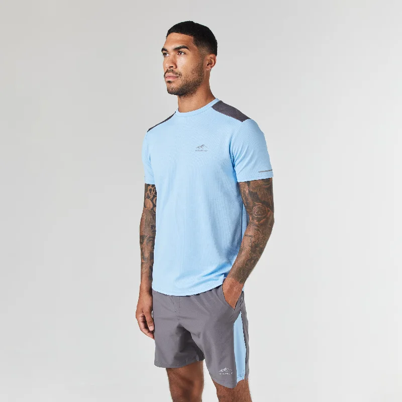Cut & Sew Training Twinset | Light Blue Artistic Men's Hand