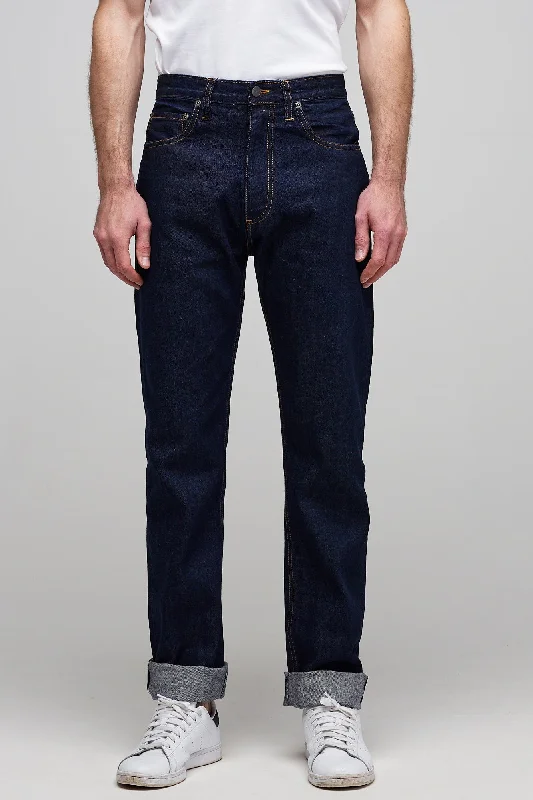 Men's Straight Cut Selvedge Jean - Rinse Lumberjack