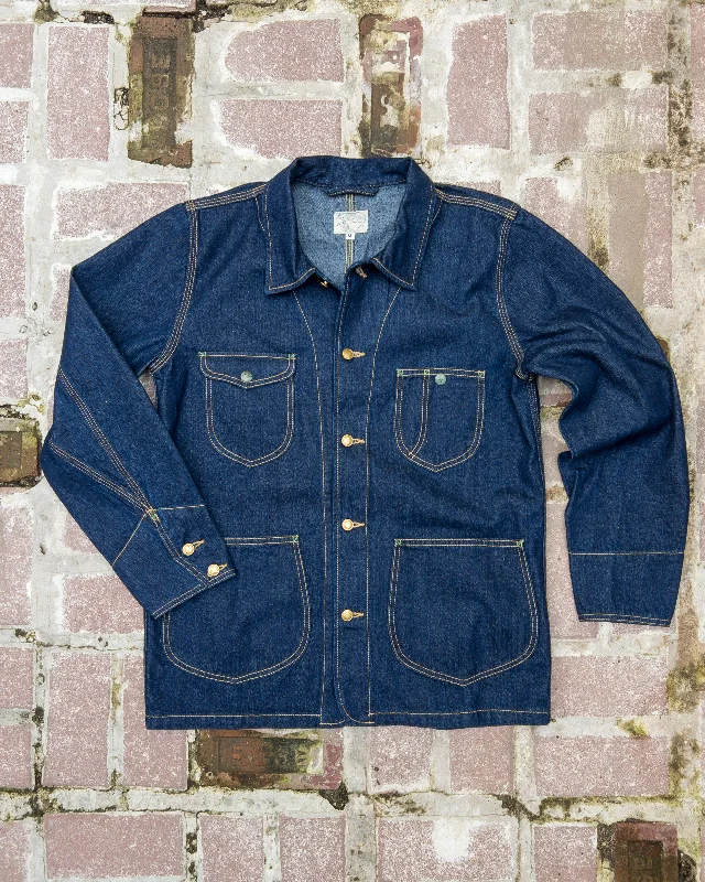 Denim Barn Jacket - Rinsed Indigo Dynamic Men's High