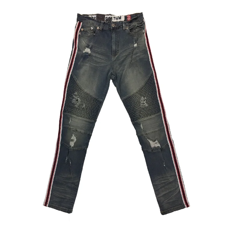 Beat & Rhythm Stripe Jean (Vintage) Earthy Men's Sustainable 