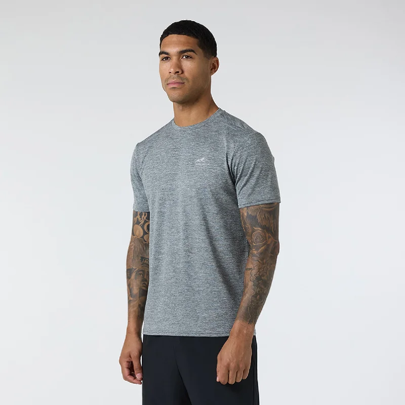 Space Dye Performance T-Shirt | Grey Bold Men's Statement