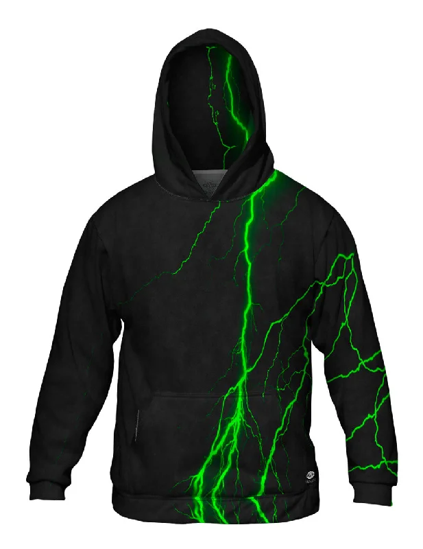 Lightning Storm Green Masculine Men's 