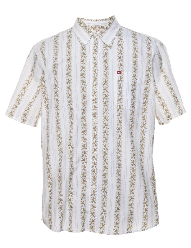 Quiksilver Floral Shirt - L Street