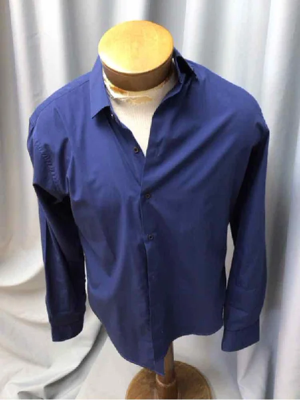 SIZE 15 1/2 JB BRITCHES Men's SHIRTS Casual Men's Loose