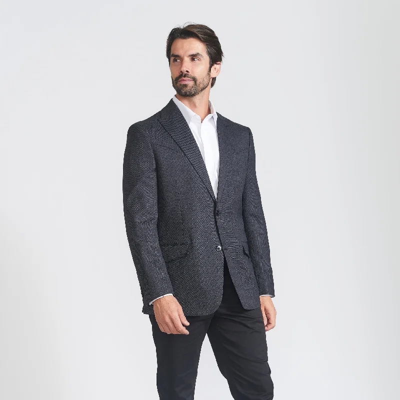 Flynt Western Men's Stockyard Sport Jacket in Charcoal Grey Traditional Men's Country
