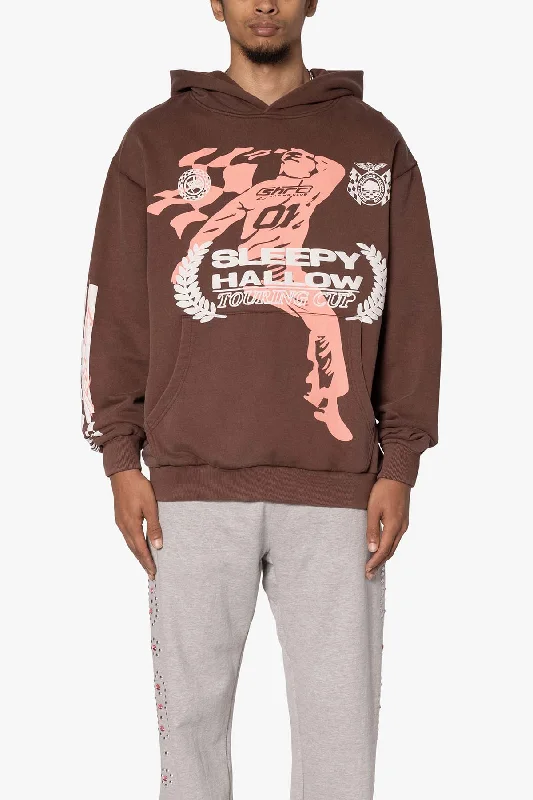 SHRC Touring Cup Hoodie - Brown Classic Men's Pin
