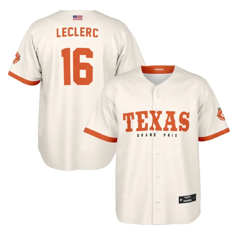 Leclerc - Off-White Texas GP Jersey Organic