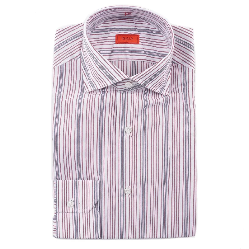 Isaia Modern 'Mix Fit' Cotton Dress Shirt Bold Men's Animal