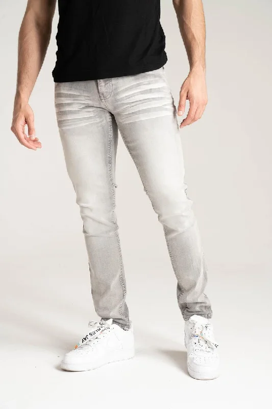 Spark Basic Stretch Jean (Grey) Relaxed Men's Australian 