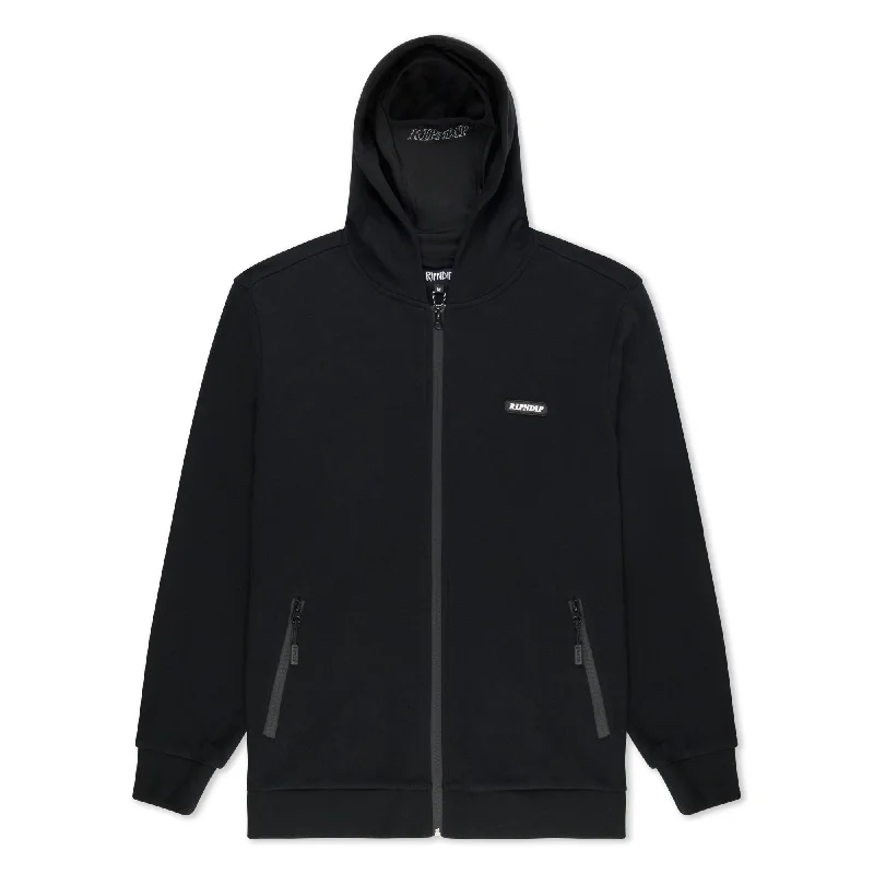 Fuckin Fuck Balaclava Hoodie (Black) Practical Men's Multi