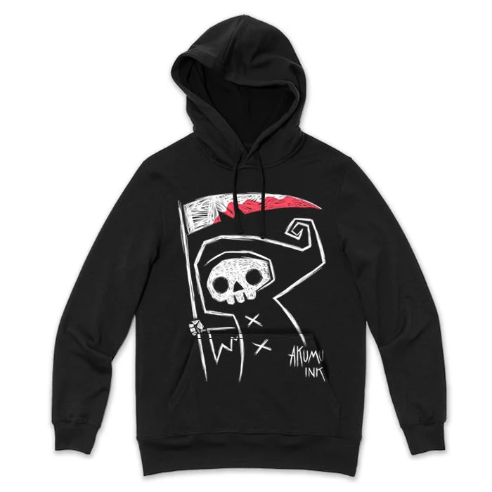 Grim Reaper Hoodie Edgy Men's Punk