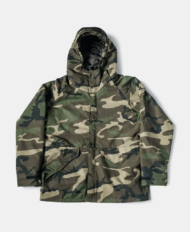 ECWCS Woodland Camo Parka Elegant Men's Cashmere