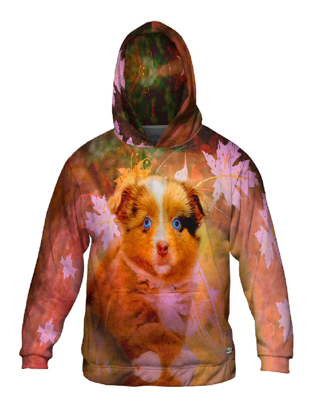 Australian Shepherd Puppy Unique Men's Upcycled