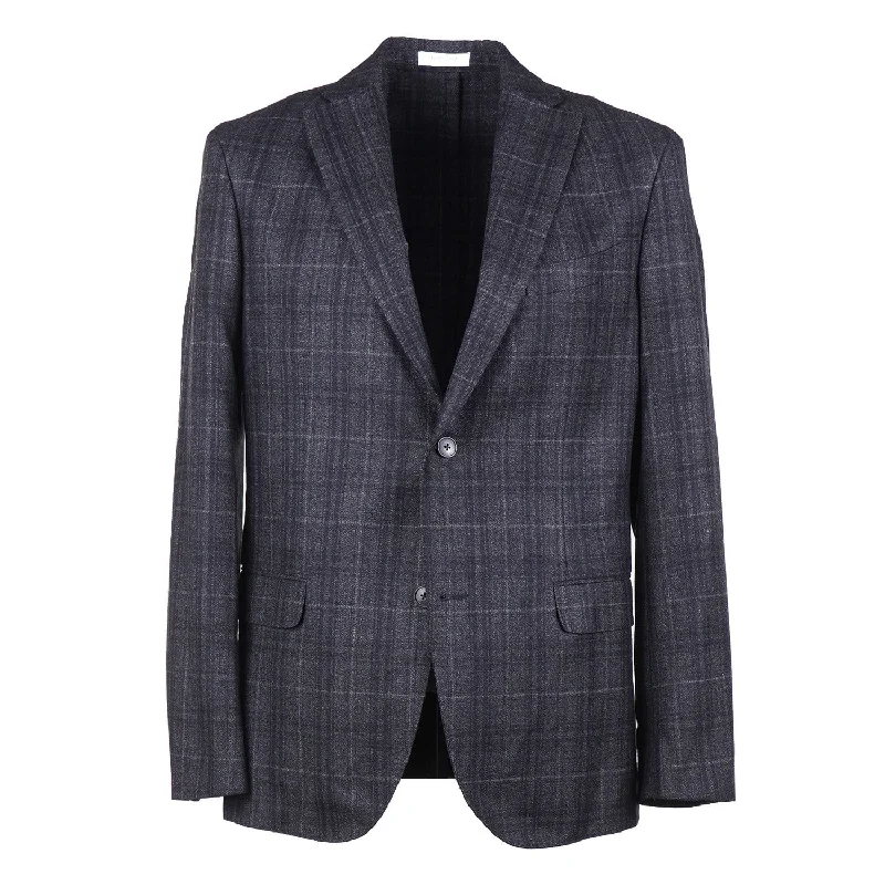 Boglioli Plaid Wool 'K Jacket' Suit Trendy Men's Bucket