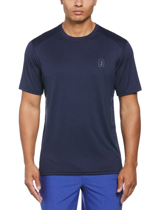 Men's Performance Crew Golf Tee Elegant Men's Cashmere