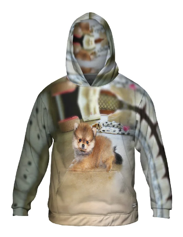Furry Toy Pomeranian Dynamic Men's Glow