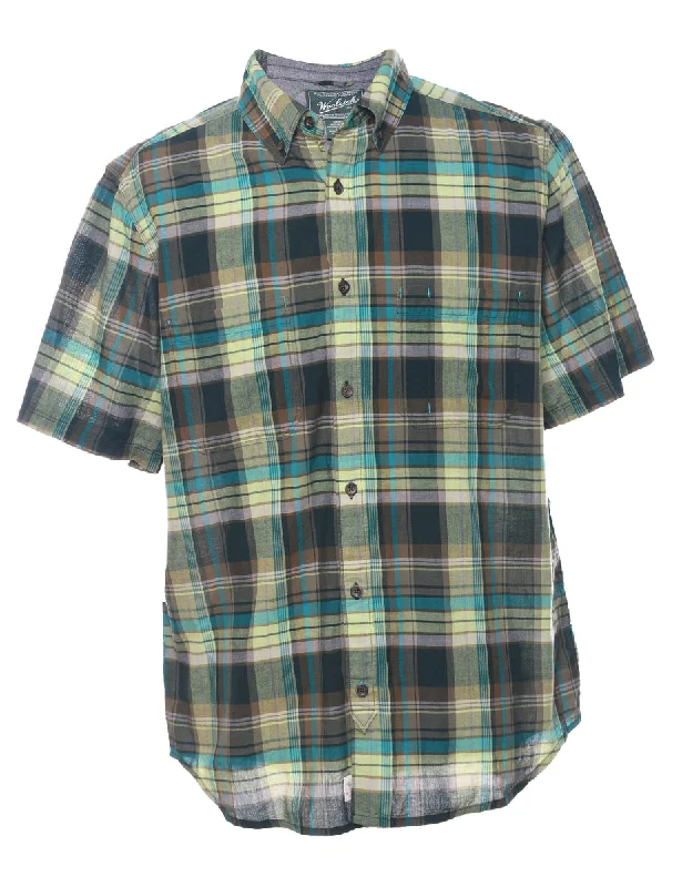 Woolrich Checked Shirt - L Dapper Men's Bow