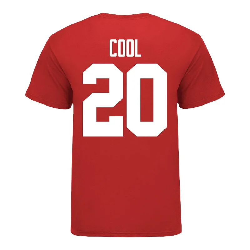 Ohio State Buckeyes Men's Lacrosse Student Athlete #20 Jonny Cool T-Shirt Traditional Men's Wool Ohio State Buckeyes Men's Lacrosse Student Athlete #20 Jonny Cool T-Shirt Traditional Men's Wool