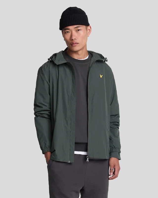 Zip Through Hooded Jacket Dynamic Men's High