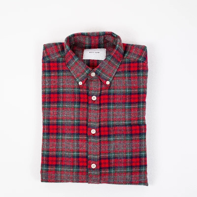 Antonio Plaid Shirt Cozy Men's Sherpa
