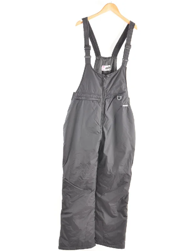 Black Salopettes - L Tough Men's Tactical