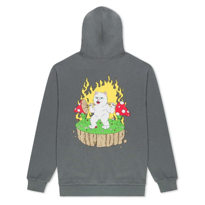 Bulking Hoodie (Charcoal ) Casual Men's Japanese 