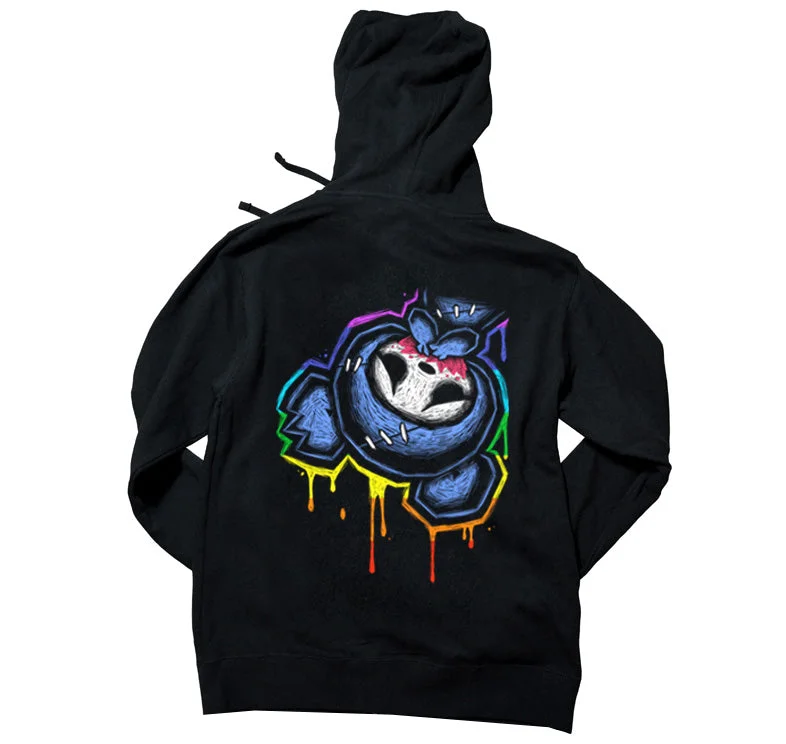 Looking for Trouble: Pride Hoodie Edgy Men's Punk