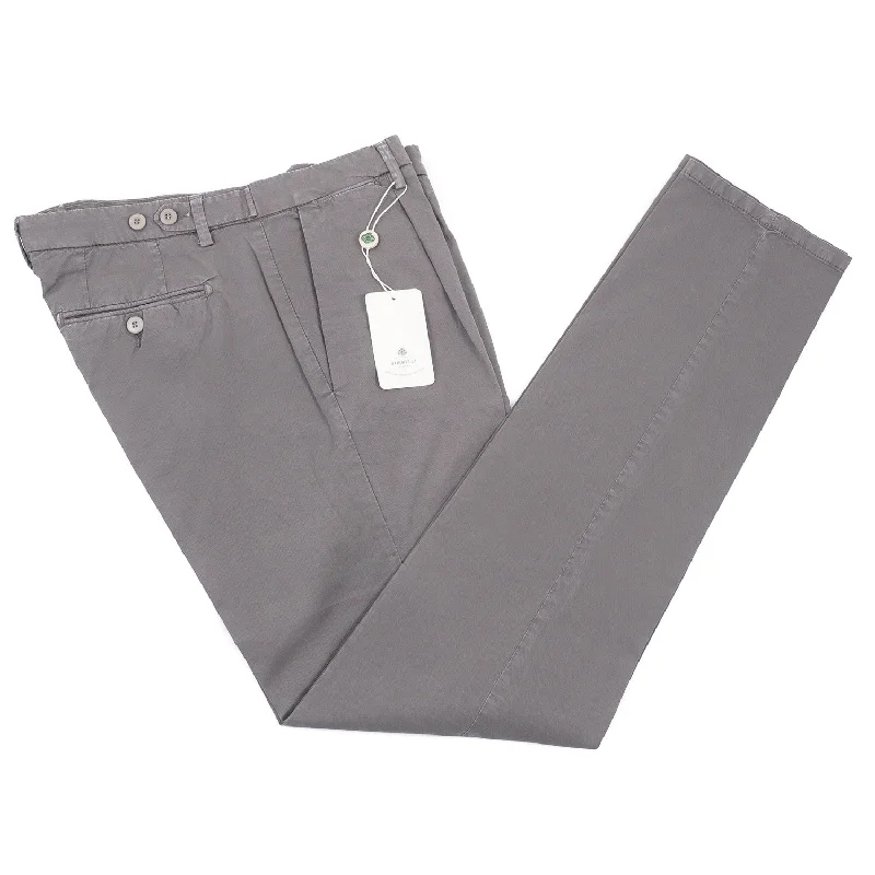 Luigi Borrelli Slim-Fit Cotton Pants Tough Men's Military