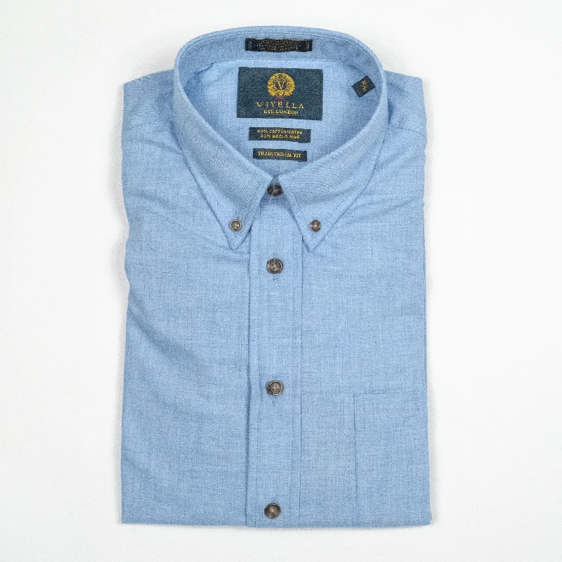 VIYELLA CHAMBRAY SLD SHIRT Lumberjack