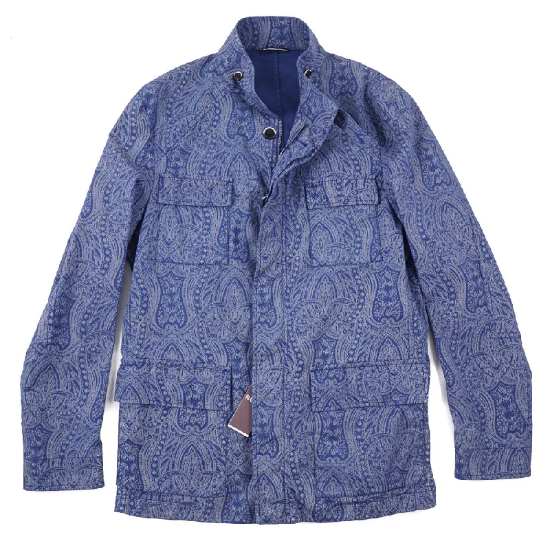 Roda 'Sapporo' Jacket in Paisley Cotton Cozy Men's Winter