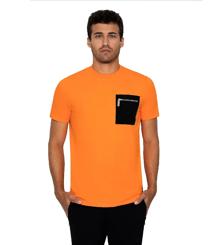 Bertigo Stretch Short-Sleeve Tshirts | ORSO ZP ORANGE T-SHIRT Adventure