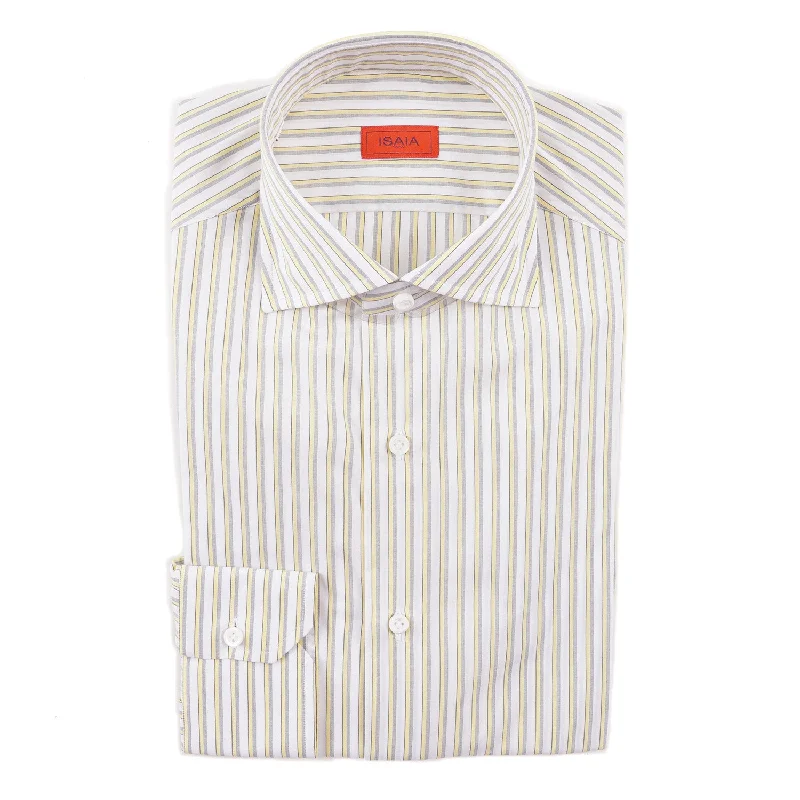 Isaia Modern 'Mix Fit' Cotton Dress Shirt Relaxed Men's Beach