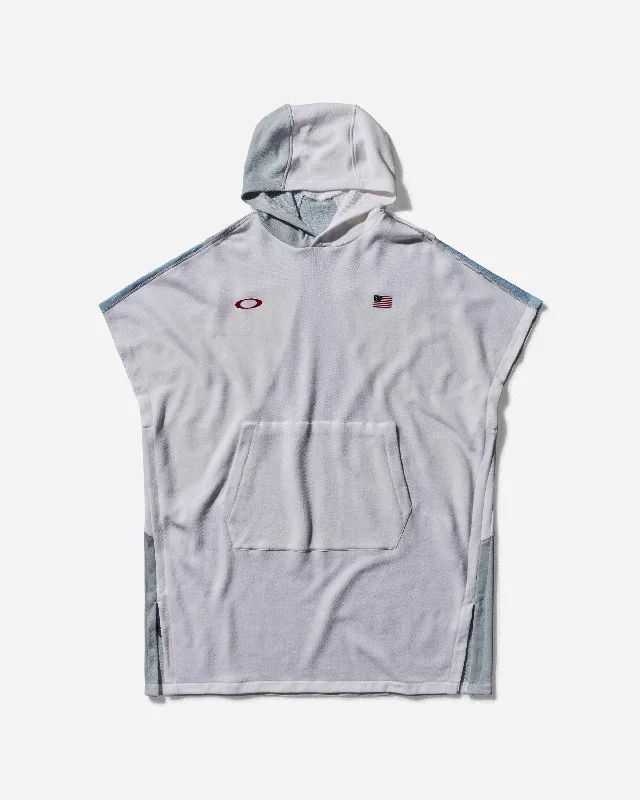 Men's Team USA Surfing Convertible Poncho Liquid Gray Youthful Men's Anime