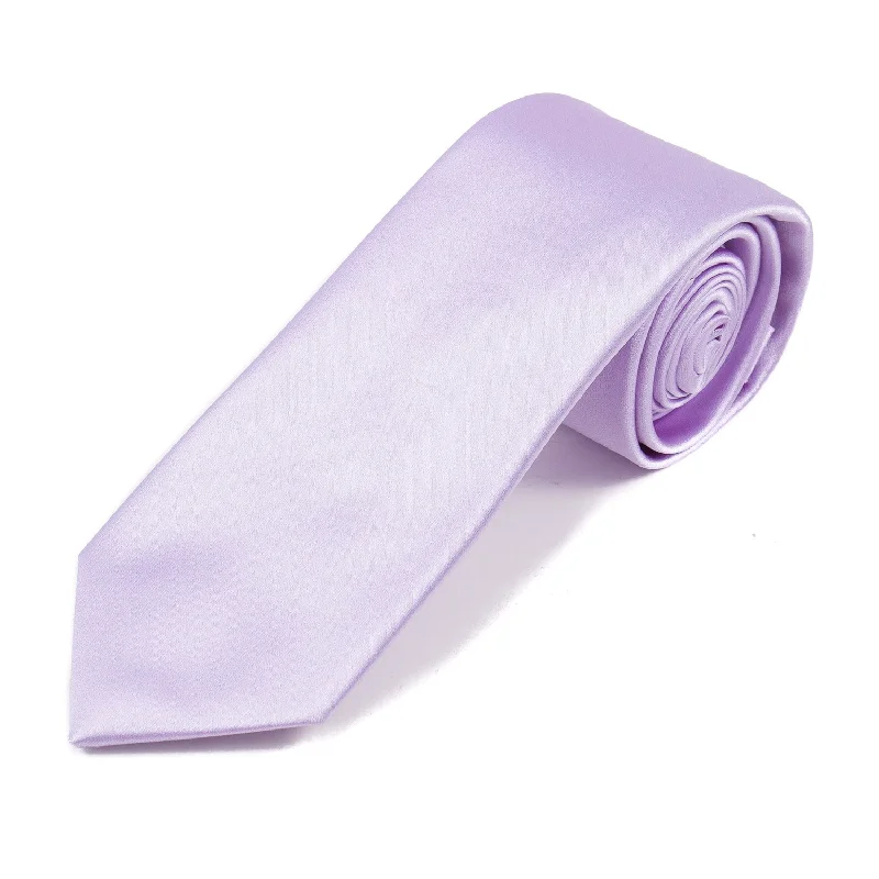 Luigi Borrelli Slim Satin Silk Tie Confident Men's Power