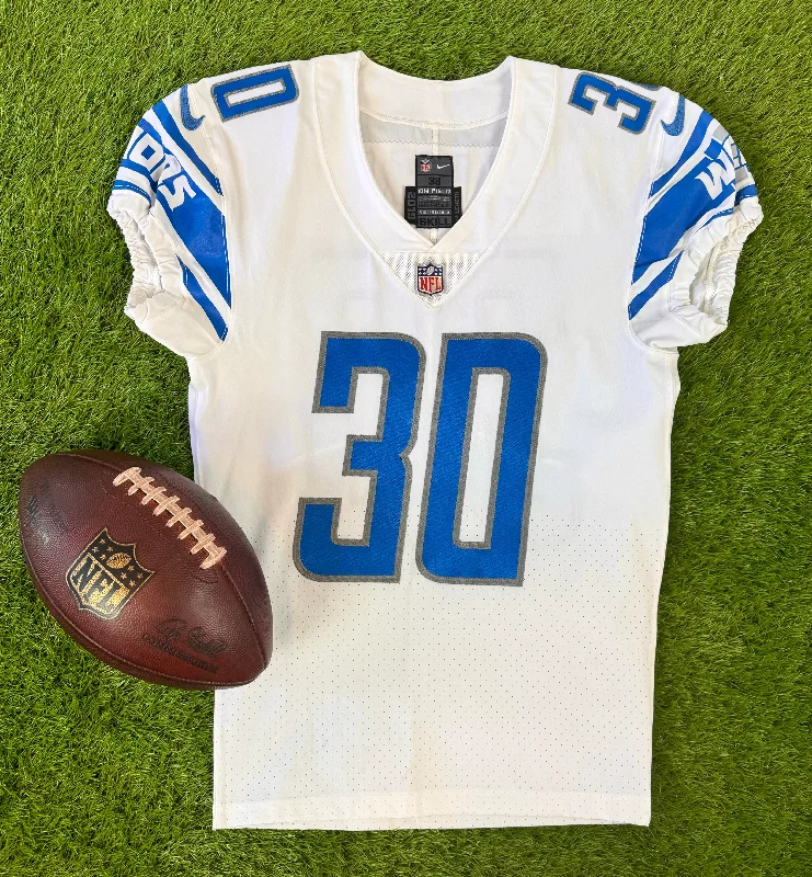 Detroit Lions 2022 Jamaal Williams NFL Football Jersey (38/Small) Hip Men's Urban