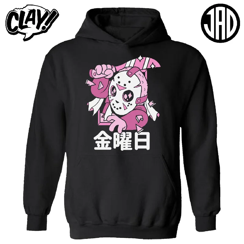 Camp Killer Jason Kawaii - Hoodie Monochromatic All