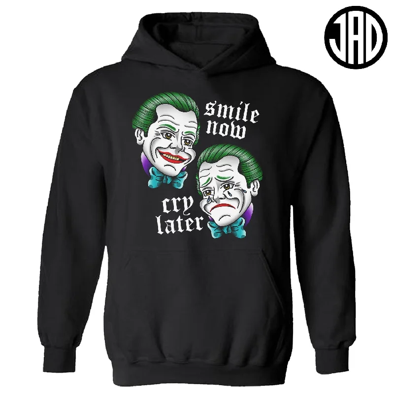 Smile Now Cry Later - Hoodie Modern Men's Geometric