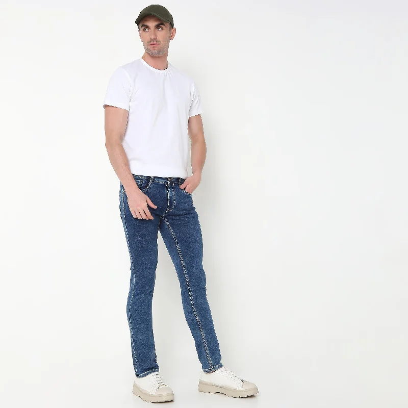Straight Fit Jeans Traditional Men's Country