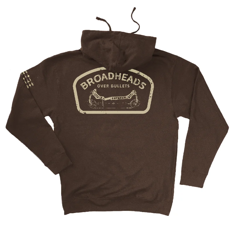 "Broadheads Over Bullets" Hoodie Artistic Men's Avant