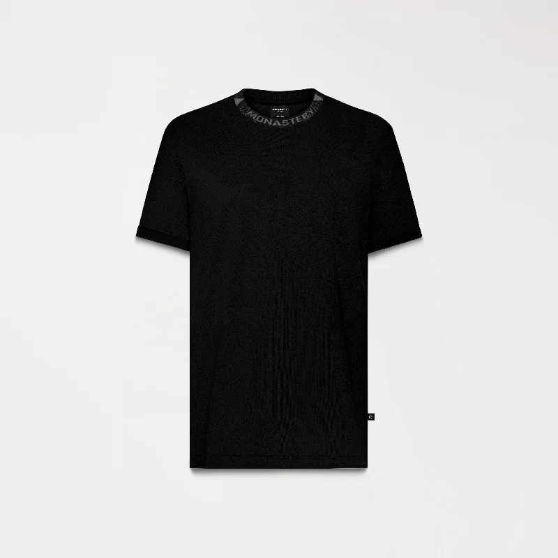 SAINTCLARE T-SHIRT MEN BLACK Organic