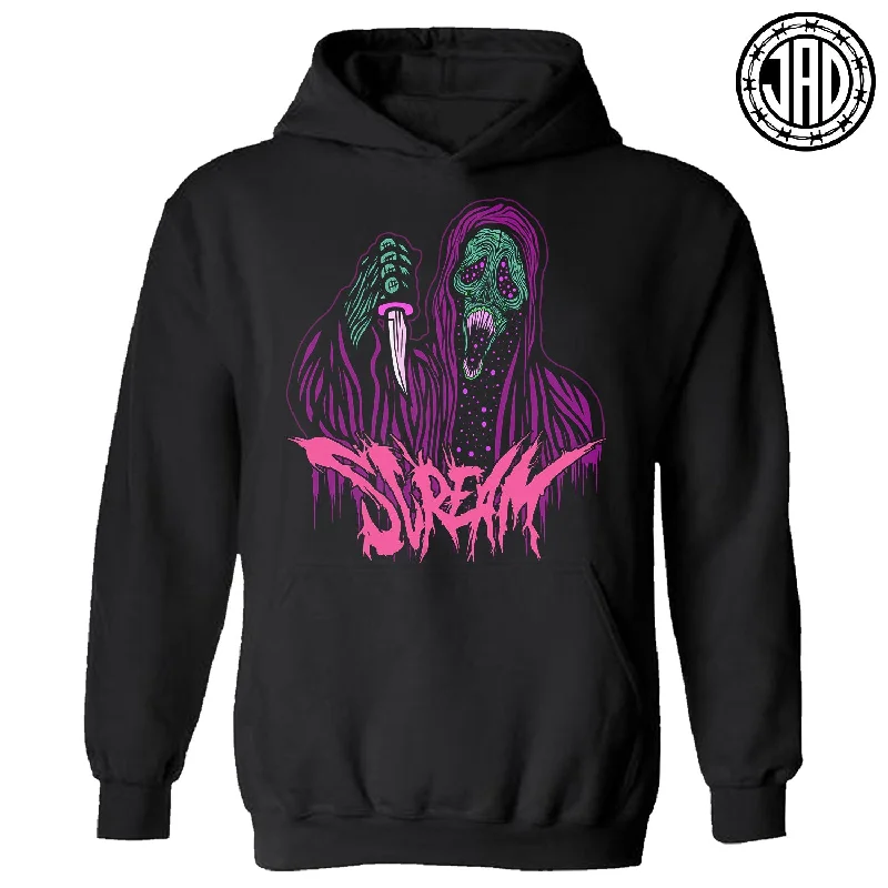 Black Scream Ghoul - Hoodie Masculine Men's 