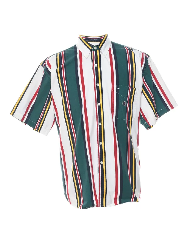 Striped Shirt - L Sporty Men's Tennis