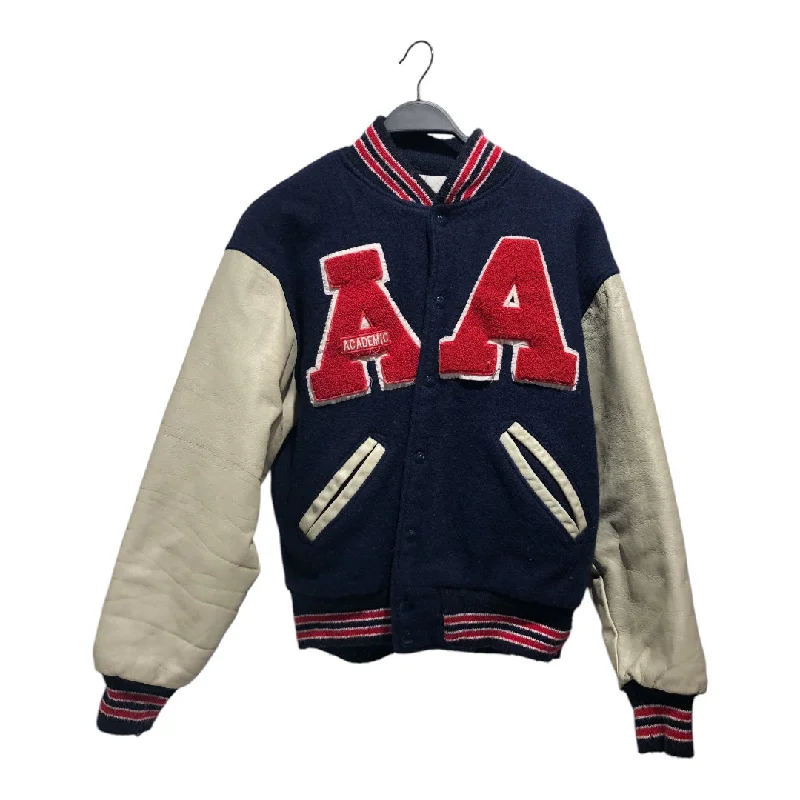 RIPON/Baseball Jkt/46/Wool/NVY/Graphic/East Patriots Academic Edgy Men's Punk