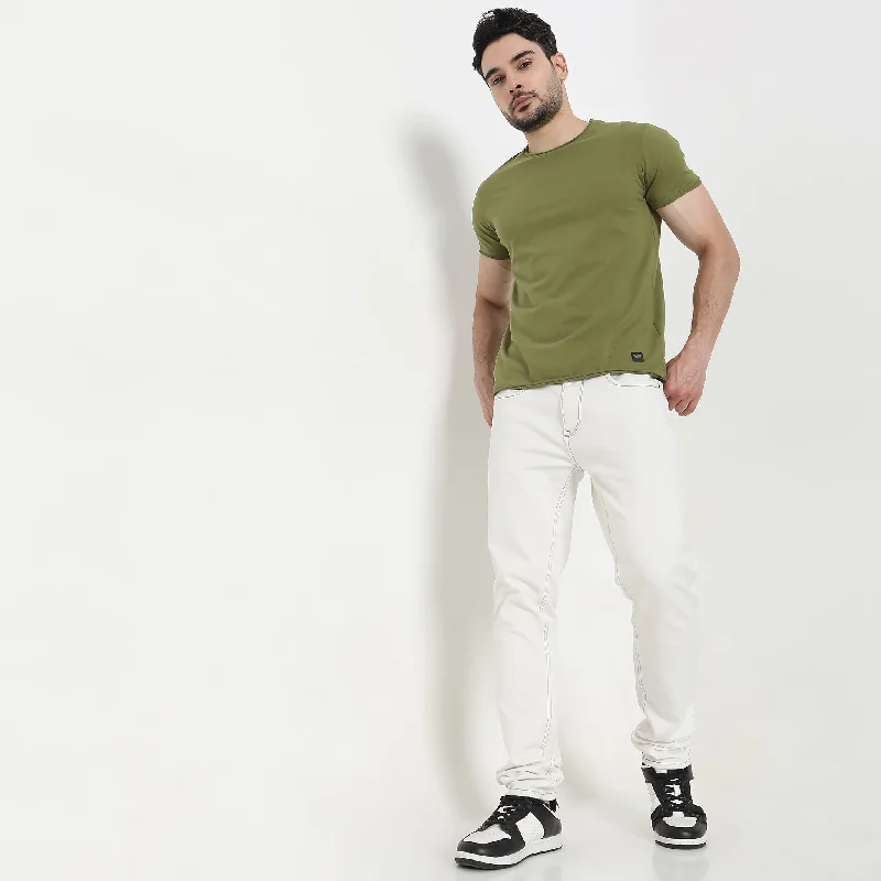 Slim Fit Jeans Practical Men's Multi