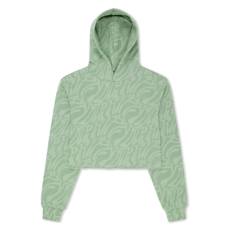Wilshire Cropped Hoodie (Pine) Dynamic Men's High