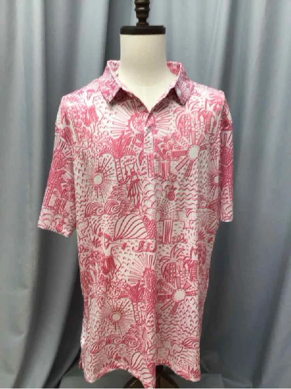 SIZE 3 X YATTA GOLF Men's SHIRTS Stylish Men's Neon