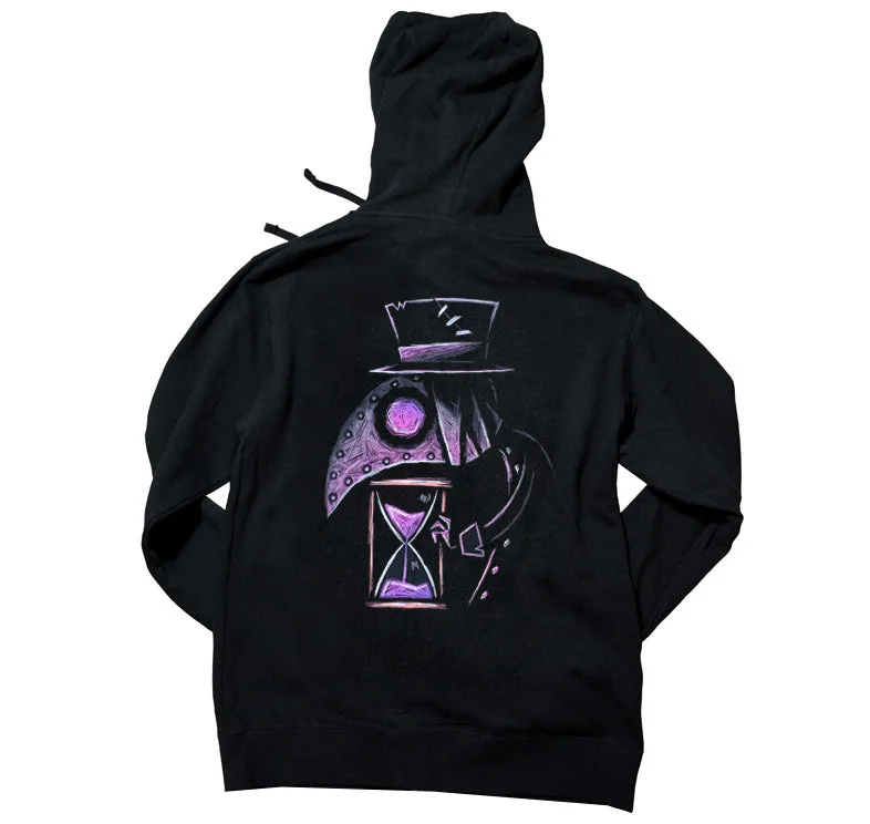 Plague Seeker II: Running out of Time Hoodie Polished Men's Satin