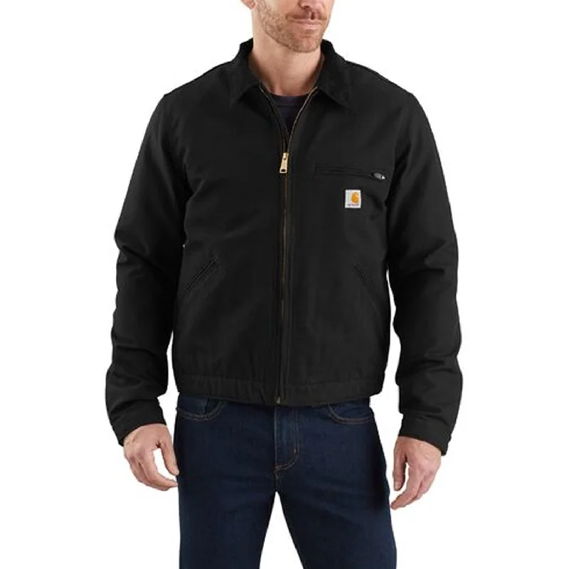 Carhartt Men's Relaxed Fit Detroit Jacket Monochromatic Office Style